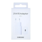 Adaptateur Secteur USB Type-C Samsung 25W Blanc EP-T2510NWEGWW - Retail Box (Origine) — Samsung · Smarty Paris 18e